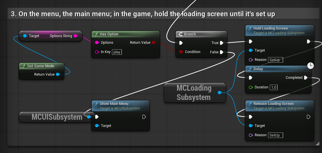 On the menu, Show Main Menu; in the game, hold the loading screen